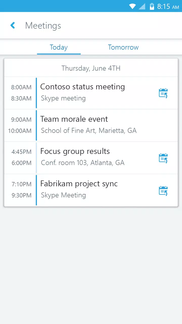 Skype for Business Screenshot 2
