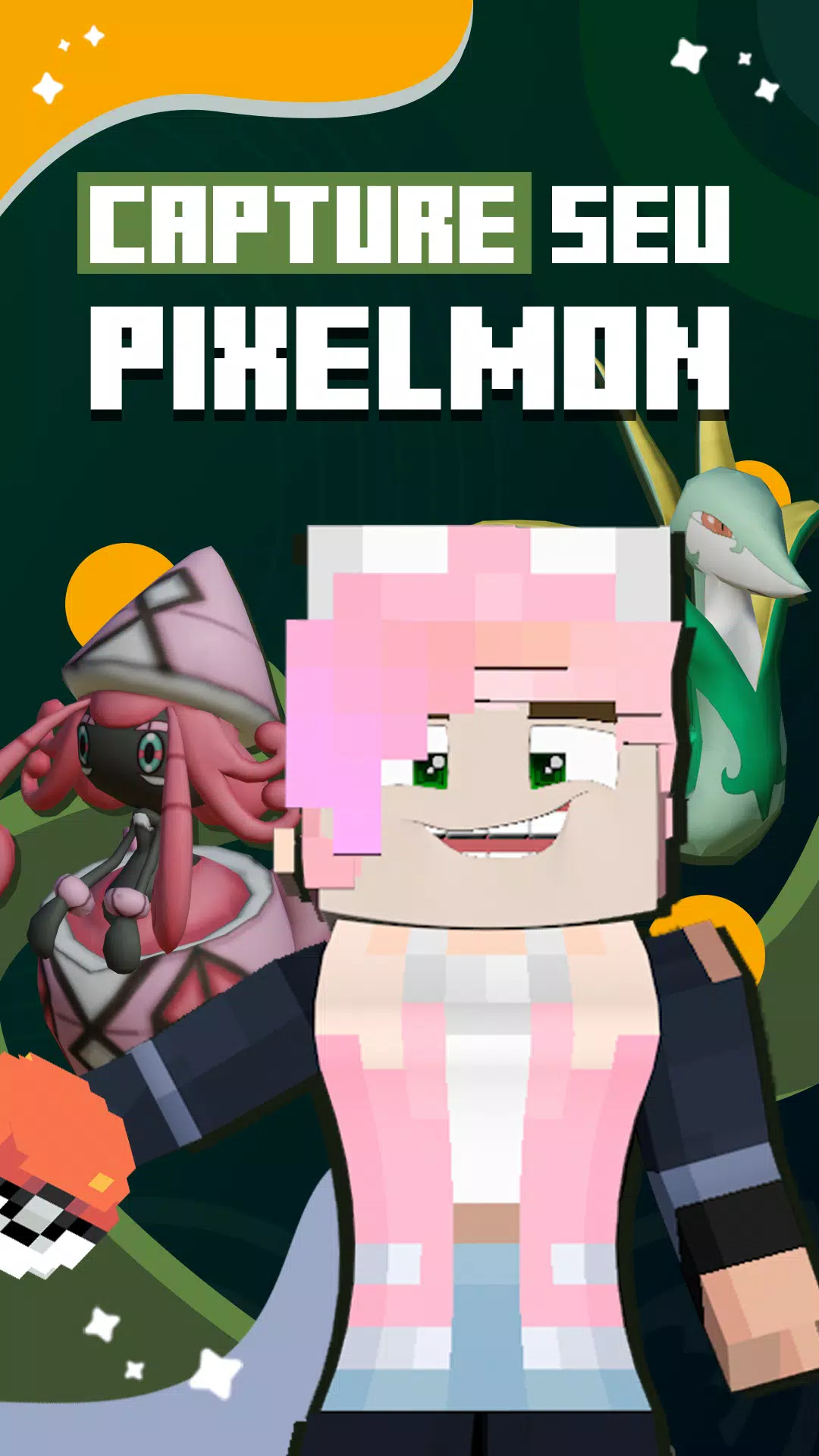 Pixelmon Brasil ဖန်သားပြင်ဓာတ်ပုံ 0