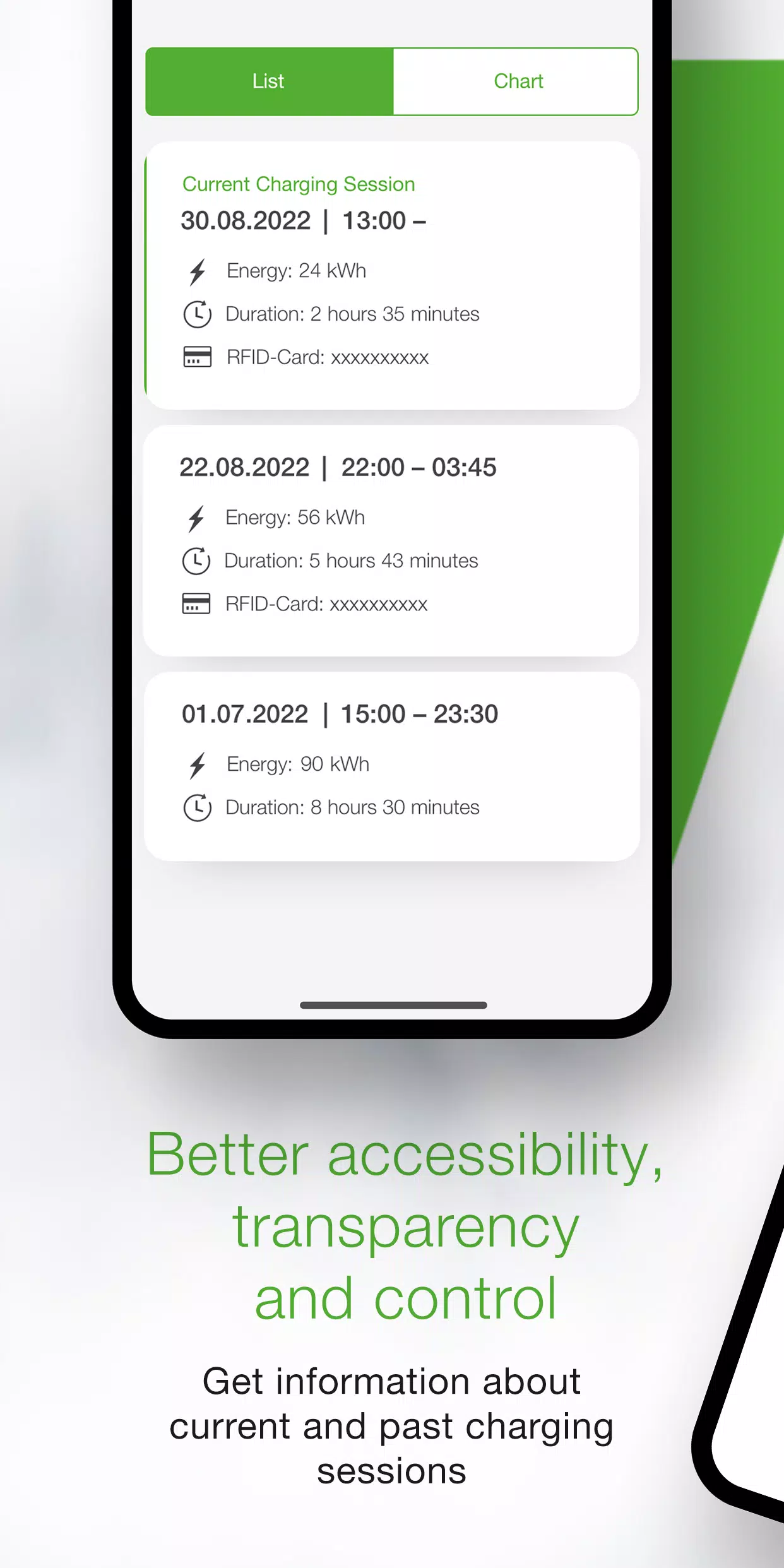 KEBA eMobility App 螢幕截圖 1