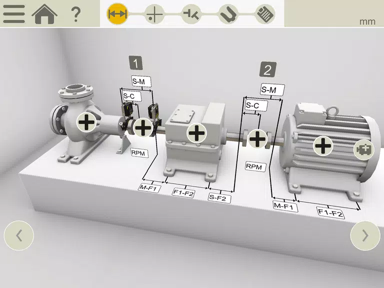 Schermata Easy-Laser XT Alignment 0