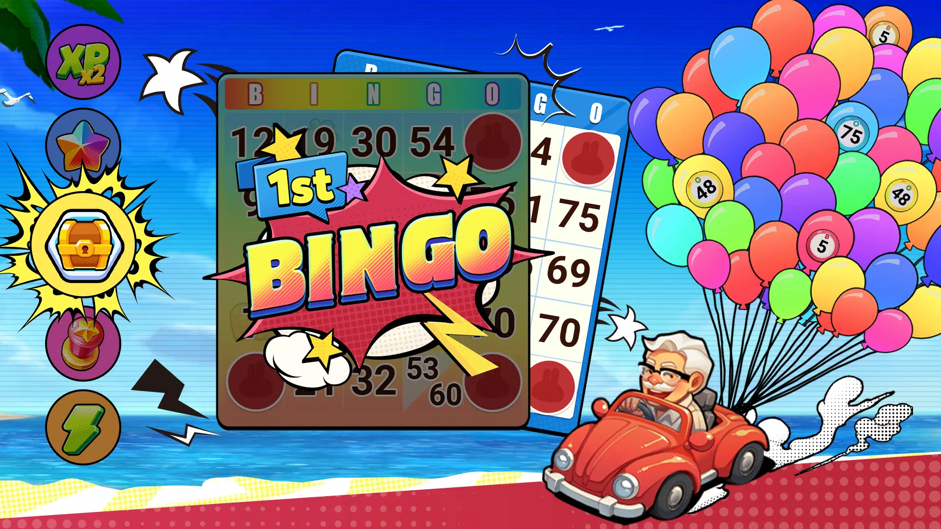 Bingo Up: Love Adventure Bingo Captura de tela 0