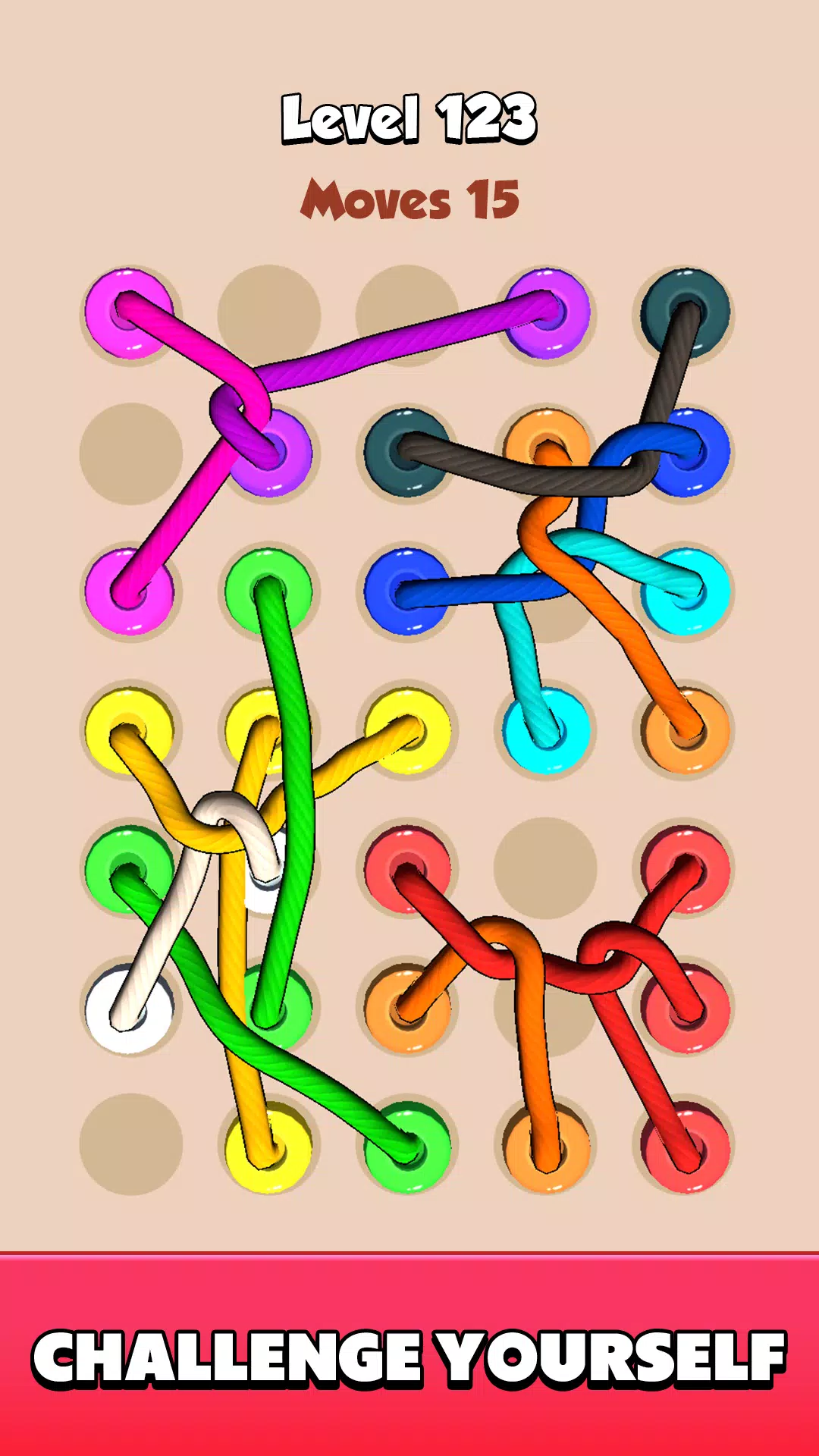 Color Tangled Rope 3D应用截图第3张