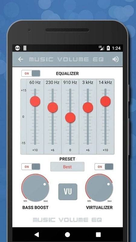 Music Volume EQ + Equalizer ဖန်သားပြင်ဓာတ်ပုံ 1