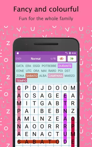 Word Search Italian dictionary Captura de pantalla 2