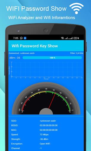 Schermata WiFi Password Show Analyzer 2