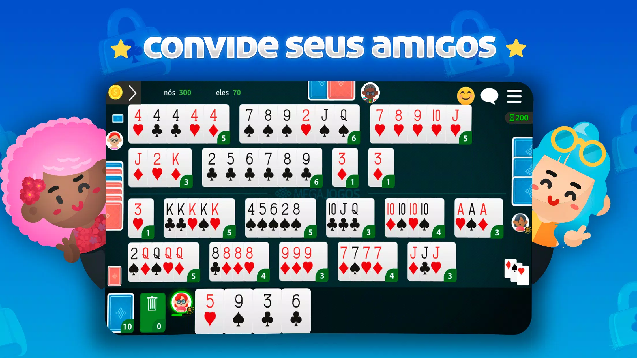 Tranca Online - Jogo de Cartas Schermafbeelding 1