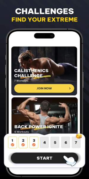 The Muscle Monster Workout Planner Capture d'écran 2