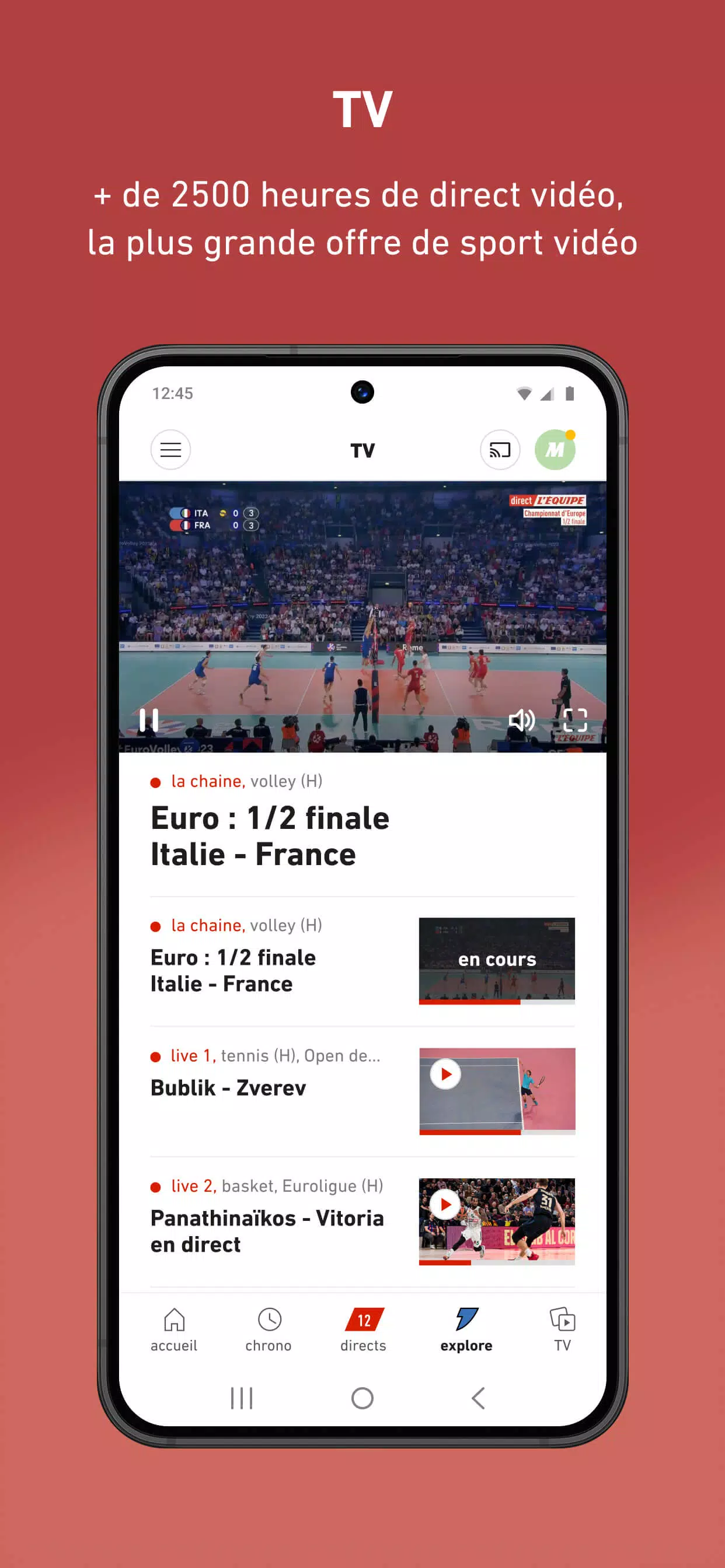 L'Équipe : live sport and news Скриншот 2