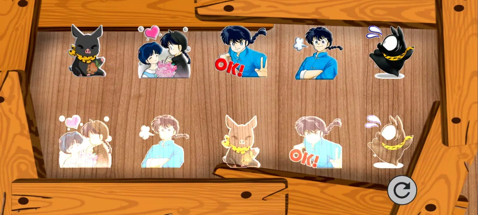 Baby Anime, Sliding Puzzle Captura de tela 3