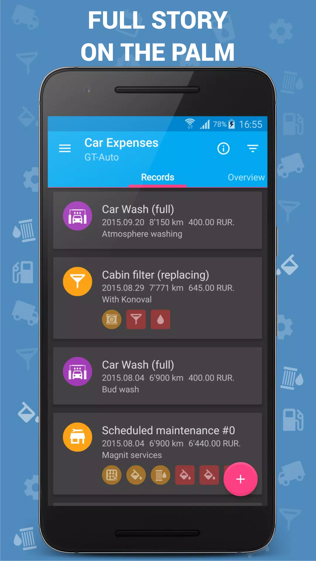 Car Expenses Manager Ekran Görüntüsü 1