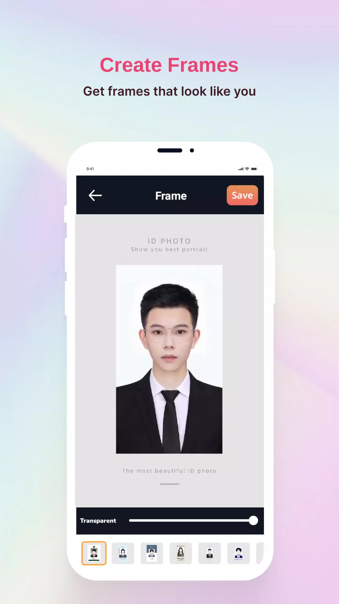 ID Photo Filter for TikTok ဖန်သားပြင်ဓာတ်ပုံ 2