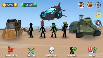 Age of Stickman Battle of Empires ဖန်သားပြင်ဓာတ်ပုံ 0