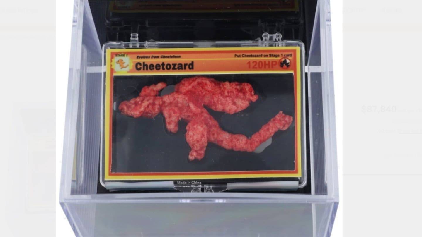Cheetos Pokémon Snack Fetches $88,000 at Auction