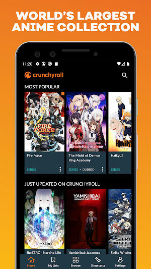 Crunchyroll Zrzut ekranu 0