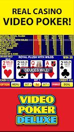 Video Poker Deluxe Capture d'écran 0