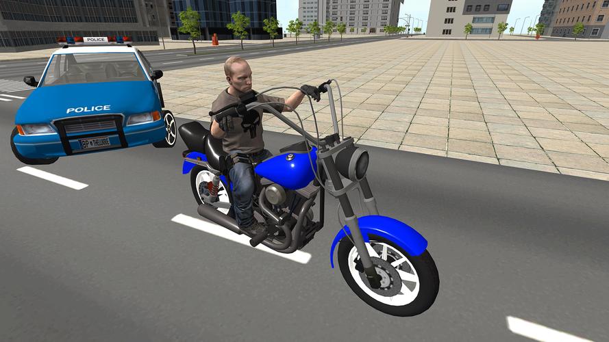 Bike Driving: Police Chase Captura de tela 2