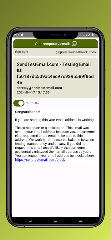 Guerrilla Mail - Temp Mail Скриншот 3