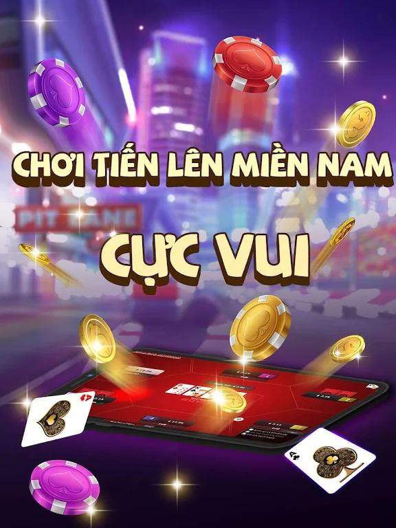 Tiến Lên: Tien len mien nam, tien len - OFFLINE 螢幕截圖 0