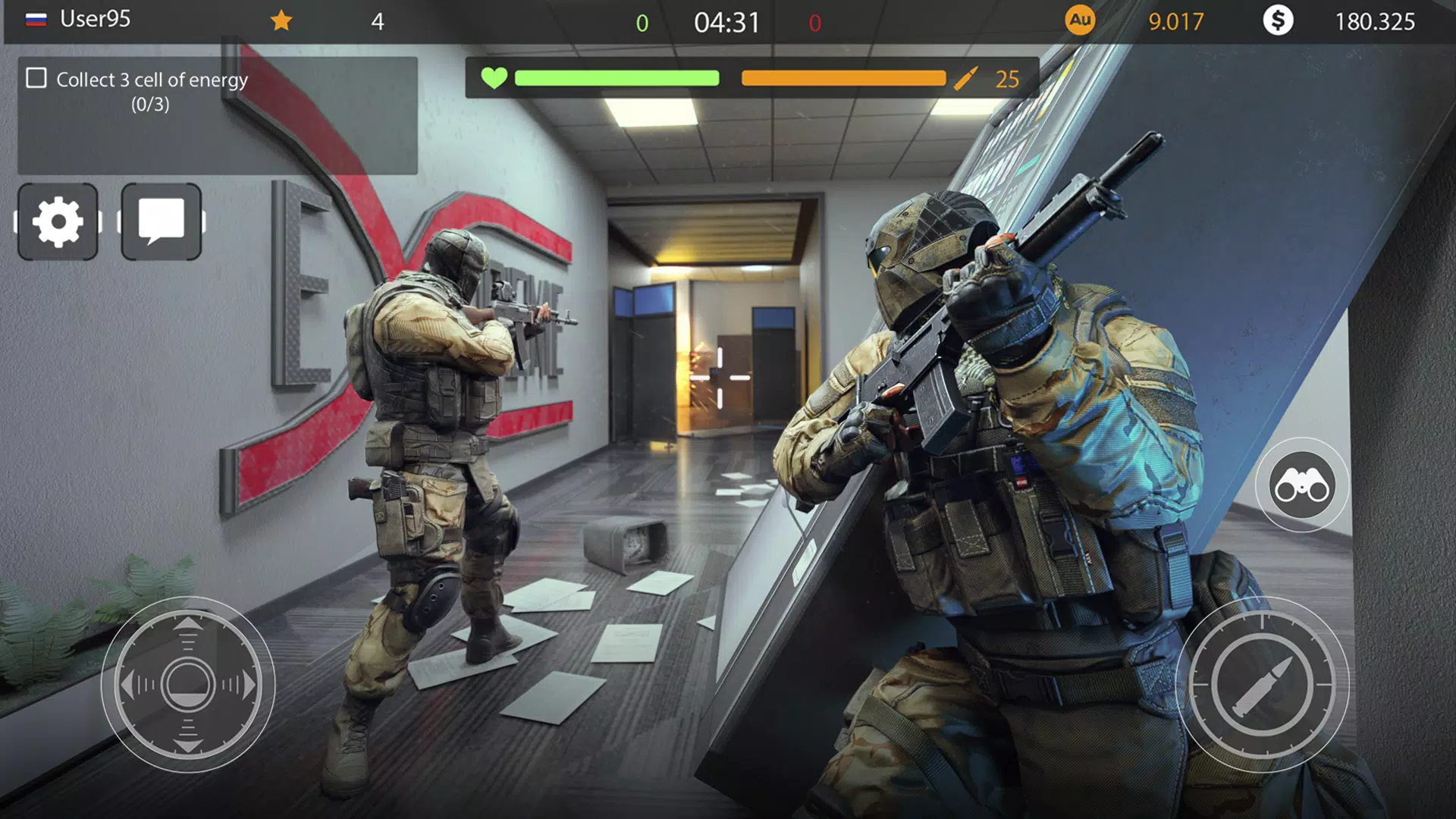 Code of War：Military Gun Games Schermafbeelding 0