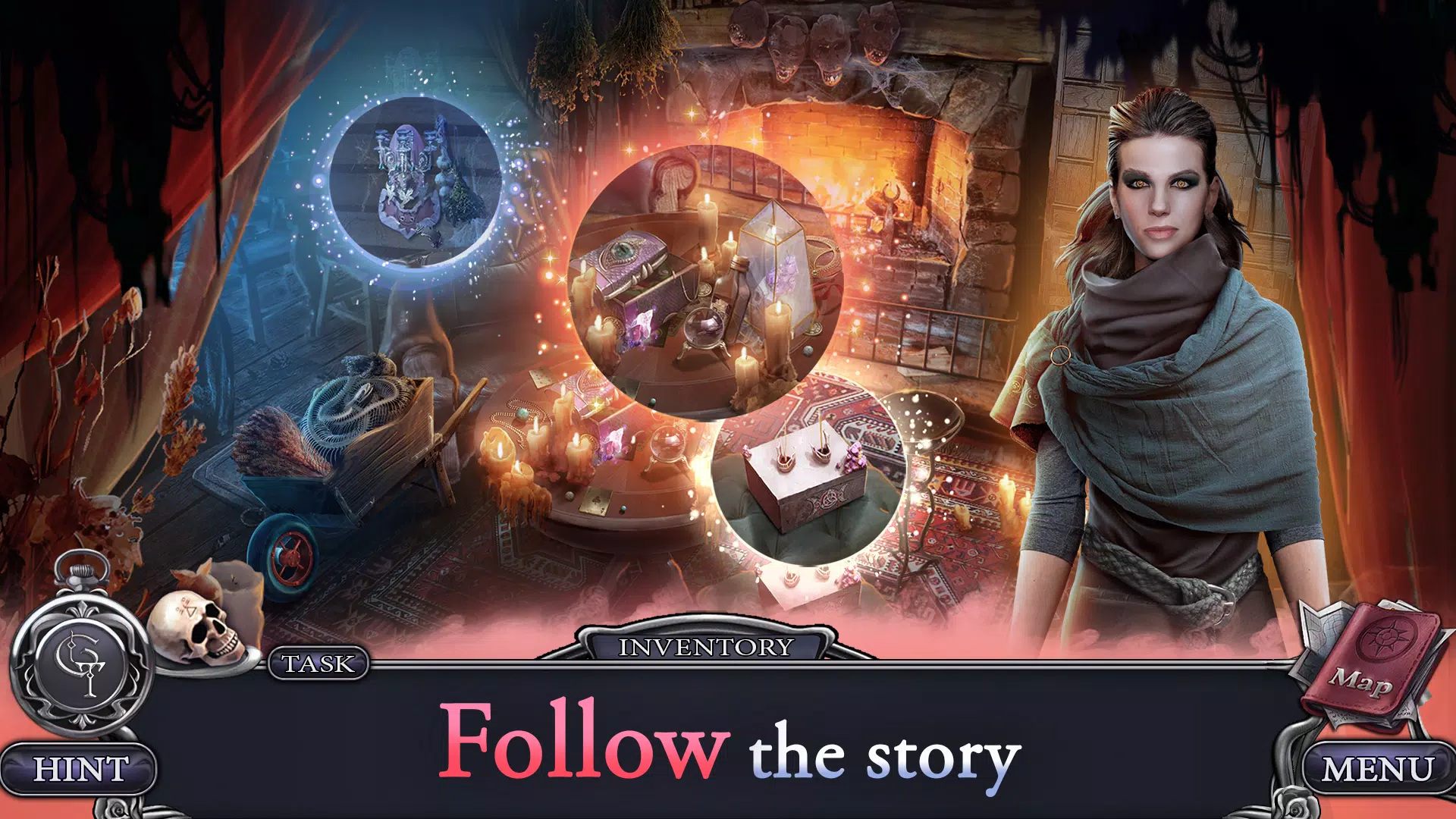 Grim Tales 17: Hidden Objects 螢幕截圖 2