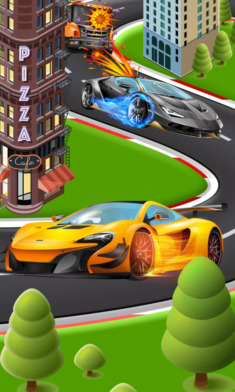 Car Racing Games for Kids Tangkapan skrin 1