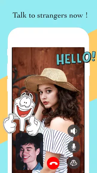 Live call - Stranger video cal স্ক্রিনশট 3