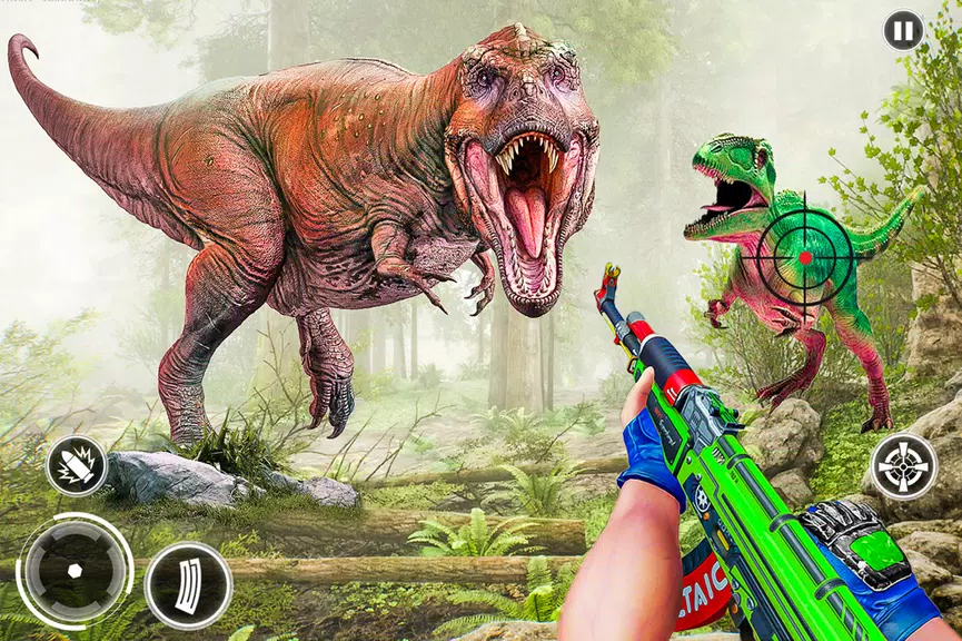 Super Dino Hunting Zoo Games Ảnh chụp màn hình 0