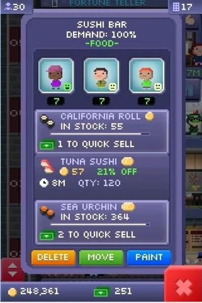 Tiny Tower Mod Schermafbeelding 1