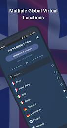 VPN UK: Fast VPN with Adblock Capture d'écran 1