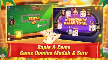 Domino QiuQiu 99 QQ Gaple Slot Скриншот 1