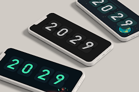 Flip clock & floating widget Schermafbeelding 2