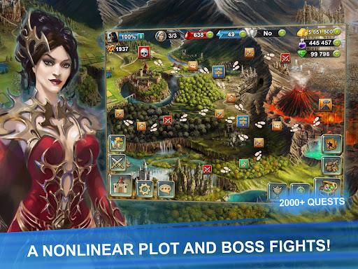 Blood of Titans: Card Battles ภาพหน้าจอ 1