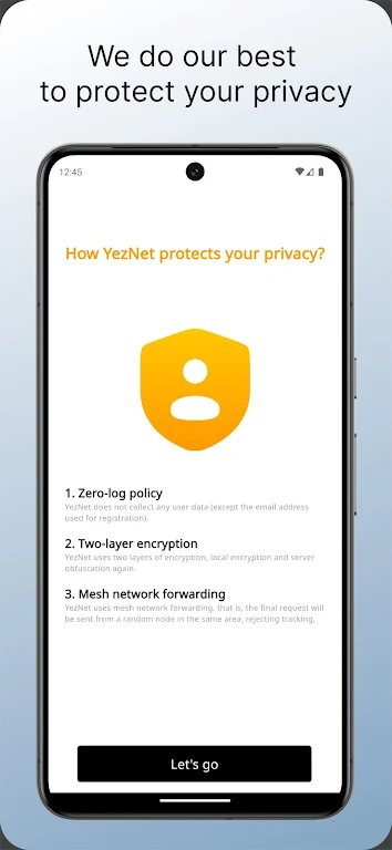 YezNet - Next generation VPN 螢幕截圖 2