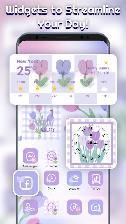 Themepack – App Icons, Widgets Mod স্ক্রিনশট 3