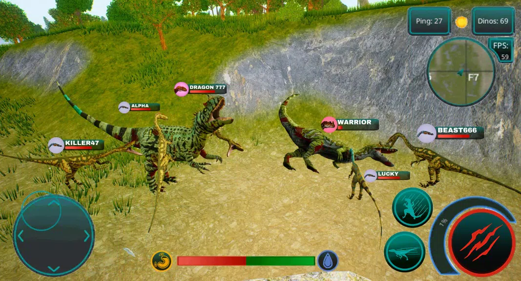 The Cursed Dinosaur Isle: Game ဖန်သားပြင်ဓာတ်ပုံ 0