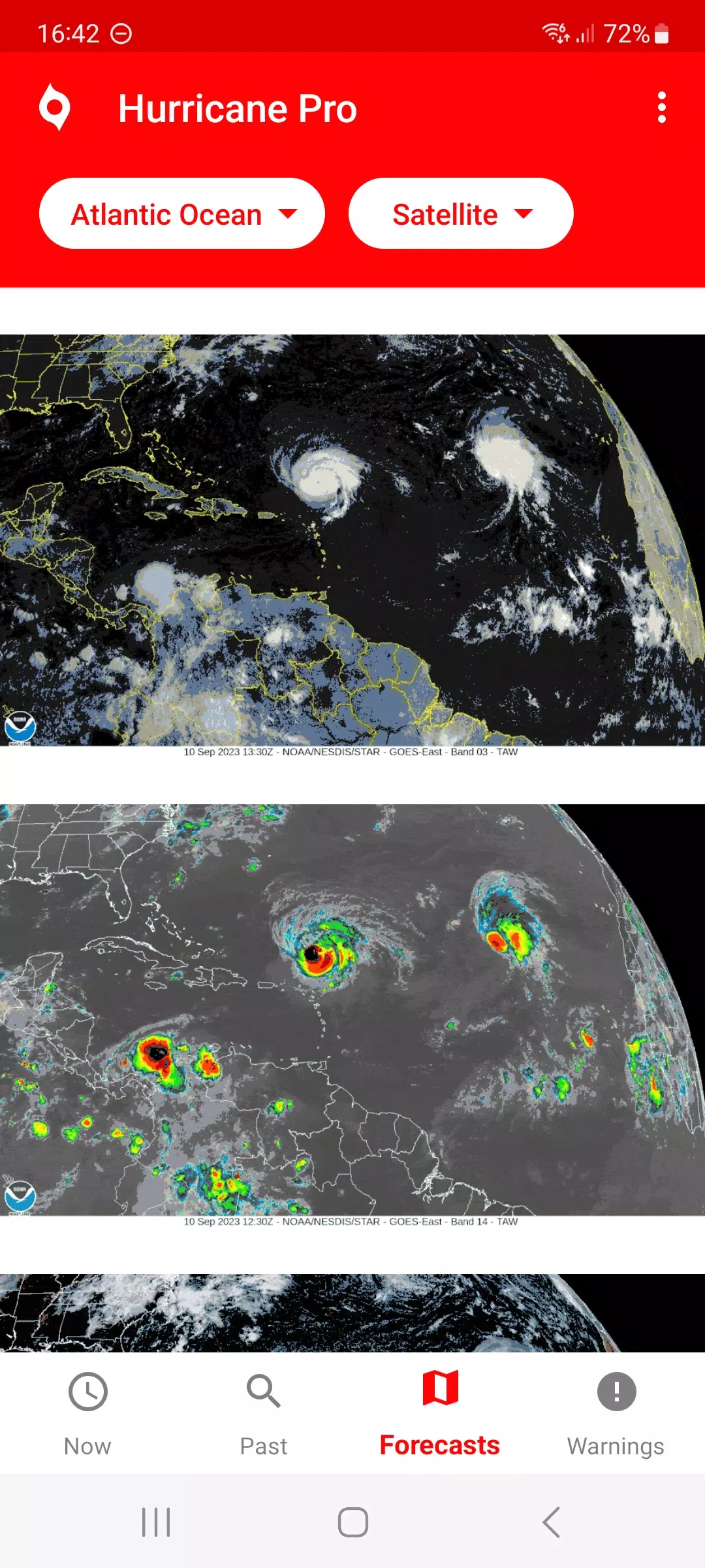 My Hurricane Tracker 스크린샷 1