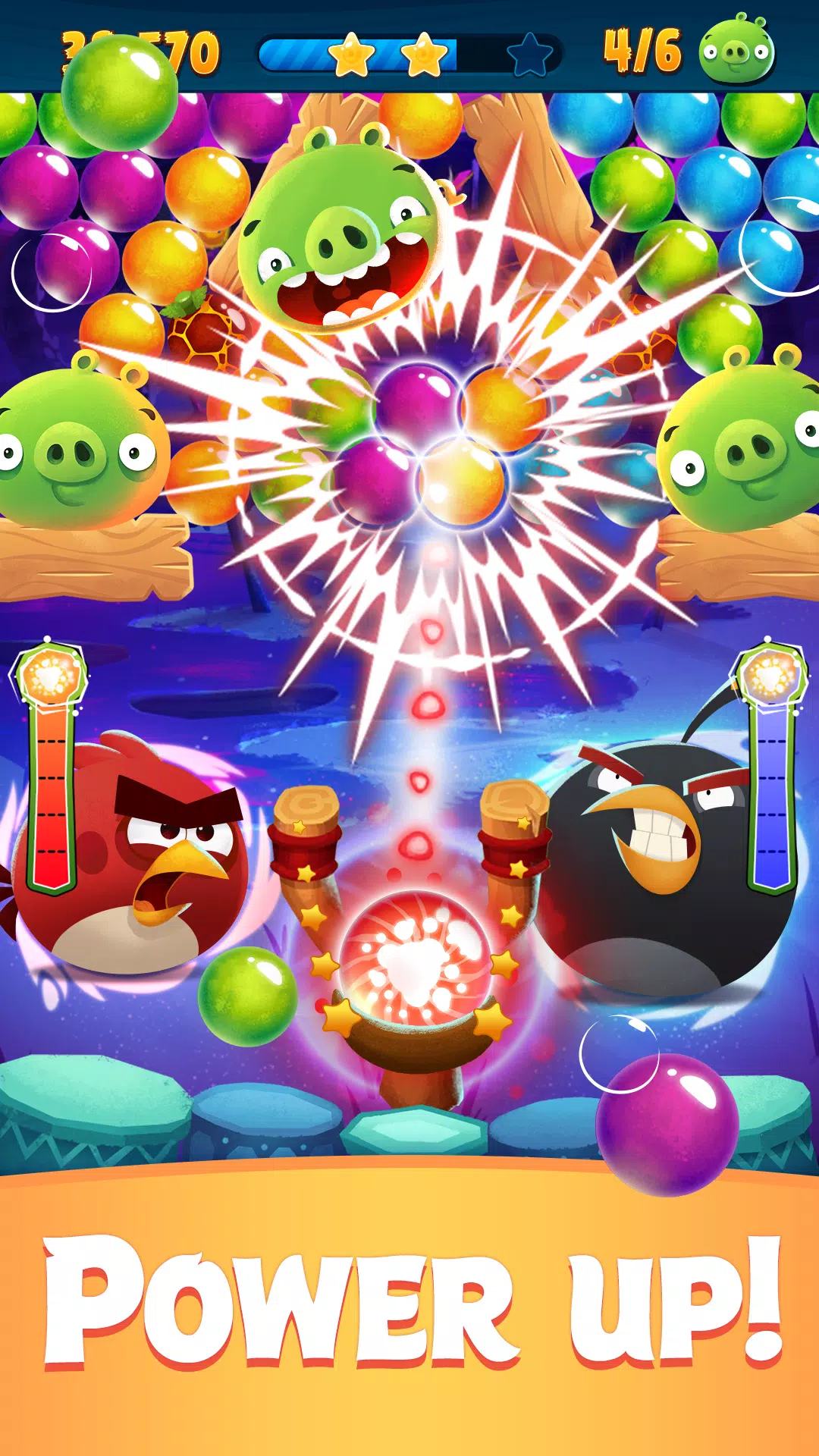 Schermata Angry Birds POP Bubble Shooter 3