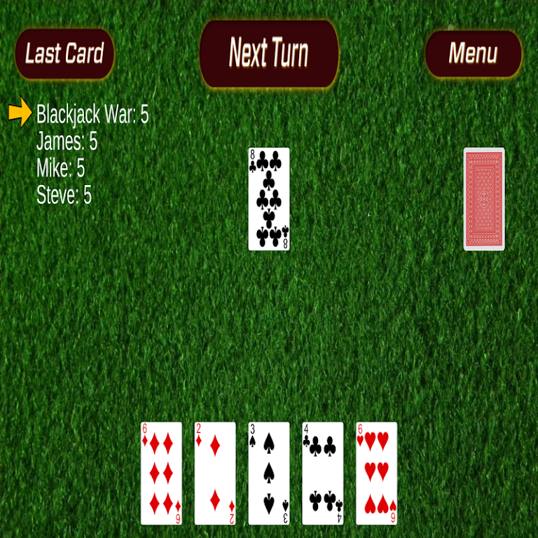 Blackjack War स्क्रीनशॉट 0
