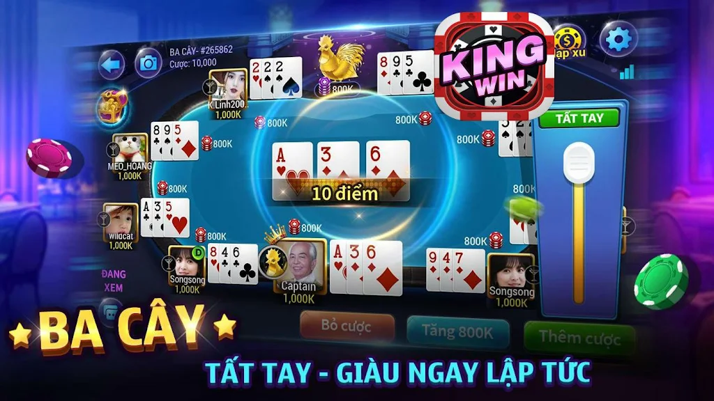 Game danh bai doi thuong King Win スクリーンショット 1