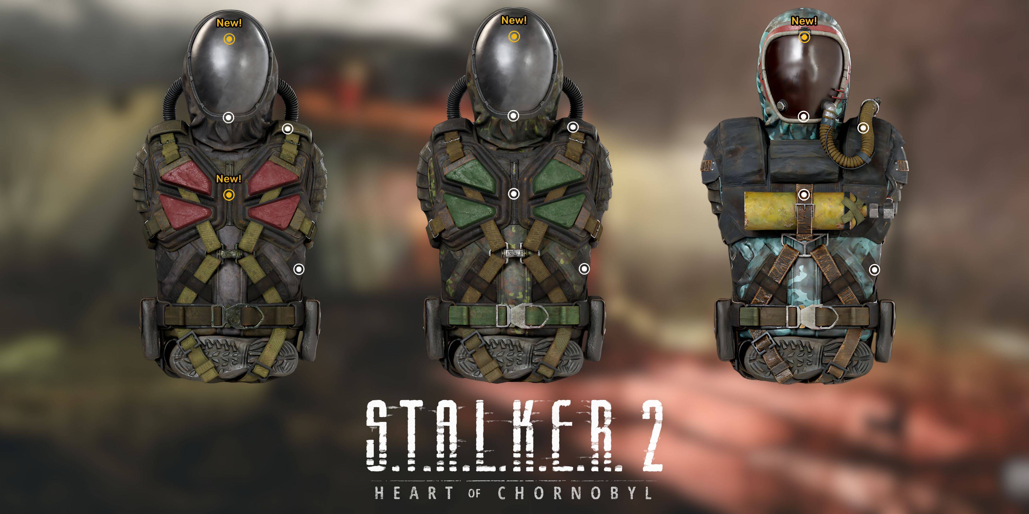 Stalker 2: todos os ternos da Seva e seus locais