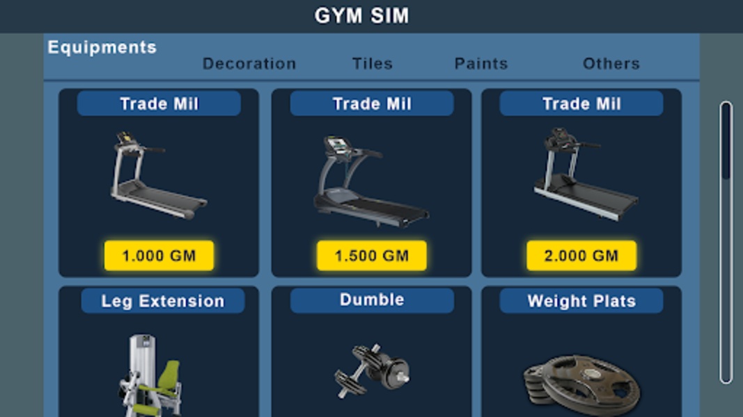 Gym simulator 24 : Gym Tycoon Tangkapan skrin 1