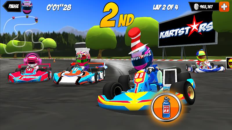 Kart Stars Tangkapan skrin 3