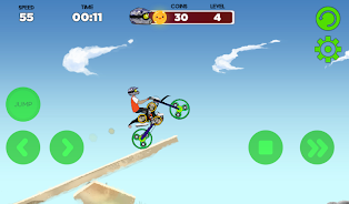 Schermata Enduro extreme motocross stunt 1