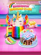 Schermata Rainbow Unicorn Cake 3