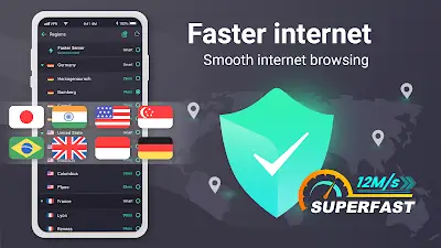 Touch VPN - Fast Wifi Security ภาพหน้าจอ 0