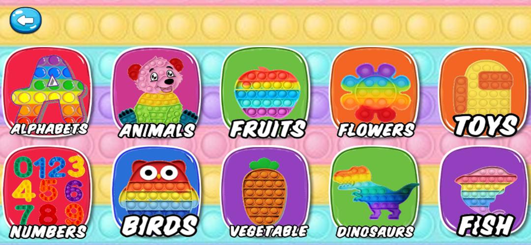 Pop It Fun Coloring Game ဖန်သားပြင်ဓာတ်ပုံ 3