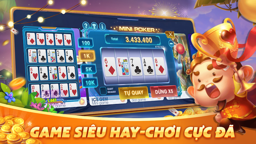 Donclub Tài Xỉu – Xóc Đĩa 螢幕截圖 1