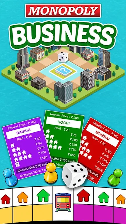 Vyapari Game : Business Dice Board Game Schermafbeelding 0