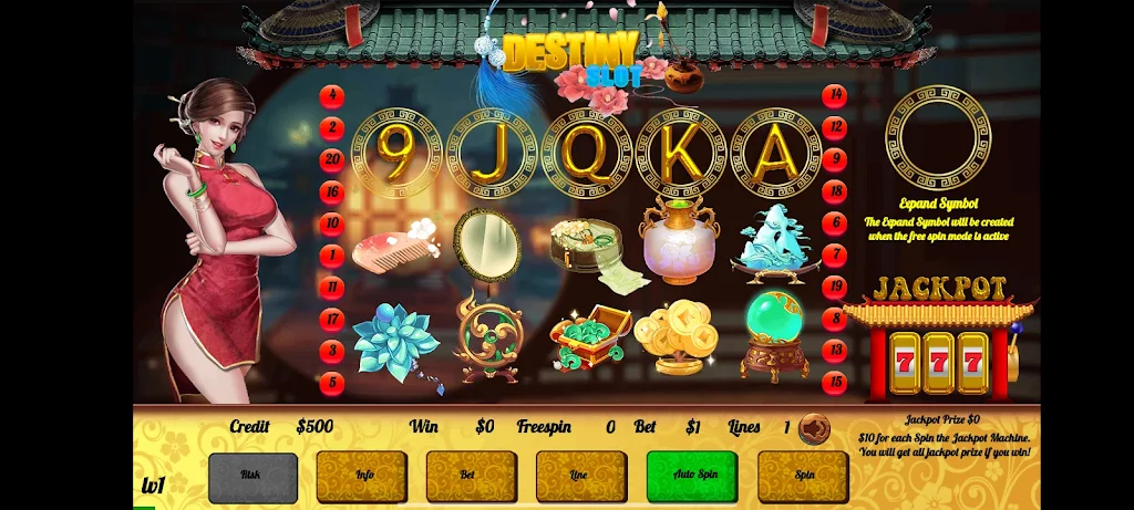 Jackpot Slots of Chinatown ภาพหน้าจอ 1