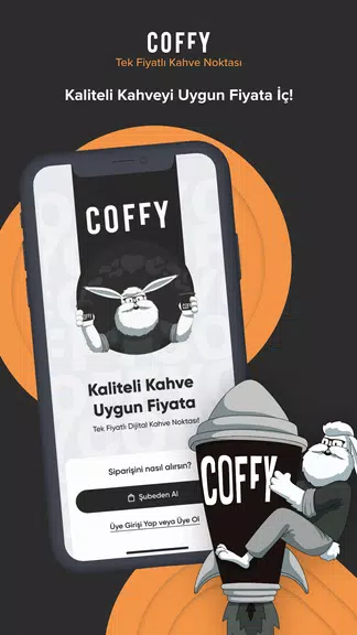 Coffy - Kahve Siparişi স্ক্রিনশট 0